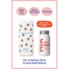 Wild Antiperspirant Emma Bridgewater Bee Roll-On Case + Honey&cactus Refill Ter Önleyici Deodorant 50 ml