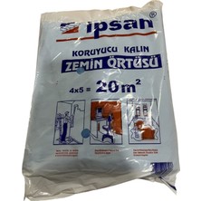 Veka Koruyucu Kalın Mavi Zemin Örtüsü 20 M² (4x5 M) – Boya Örtüsü, Tadilat ve Taşınma Koruma Örtüsü