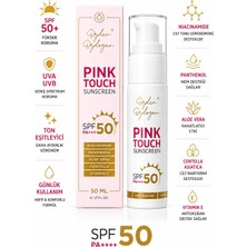Özden Özdoğan Pink Touch Güneş Kremi SPF 50+ Tüm Cilt Tipleri İçin Korumalı 50 ml