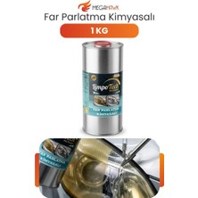 MEGAHAWK Far Parlatma Kimyasalı 1 kg Far Temizleyici Sararma Giderici Parlatıcı