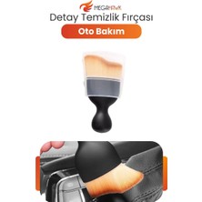 MEGAHAWK Araç Içi Detay Temizlik Fırçası Yumuşak Kıl Torpido Havalandırma Fırçası Oto Temizleme