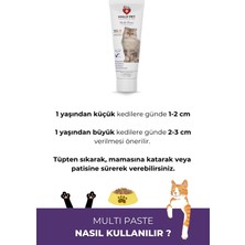 Mally Pet Professionel Pet Care Mally Pet 100 gr Malt Macunu Kediler İçin Multivitaminli Formül, Şeker İçermez, Sağlıklı Tüyler