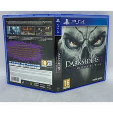 Konsol Cenneti Ps4 Darksiders 2  Koleksiyon Için Boş Kutu + Playstation 4 Darksiders 2 Oyun Cover