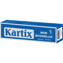 RCFARMA Kartix Krem 100 ml MSM ve Boswellia İçeren Eklem Ağrıları İçin Masaj Kremi
