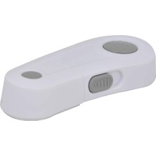 Portakal Safety Beyaz Dolap Kilidi 9 Cm Uzunlukta Kullanıma Hazır Özellikli Güvenlik Ürünü