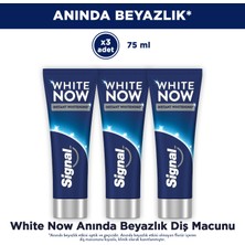 Signal White Now Diş Macunu Original Anında Beyazlık 75 ml X3