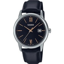 Casio Erkek Kol Saati MTP-V002L-1B3UDF Pilli (Quartz) Siyah Kadran ve Deri Kordon ile Suya Dayanıklı