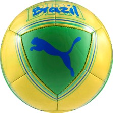 Puma National 2026 Brezilya Fan Mini Unisex Sarı Futbol Topu 08497102