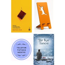 Sahi Kitap Insan Gitmekten Yapılmıştır + Telefon Tutucu + Bir Kar Tanesi