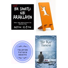 Butik Bir Sanatçı Gibi Araklayın + Telefon Tutucu + Bir Kar Tanesi