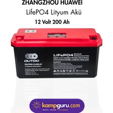 Outdo 12 Volt 100 Amper Lityum Akü ( Huawei Lithium Battery )