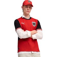 Puma Avusturya 2026 Iç Saha Erkek Kırmızı Futbol Forma 78320001
