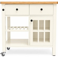 Dipole Furniture Mate Mat Lake Krem (RAL-9001) Servant Mobilyası