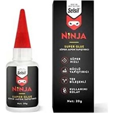 Selsil SELSİL NİNJA SÜPER GLUE JAPON YAPIŞTIRICI 20 GR