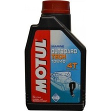 Motul Outboard Tech 4T 10W-40 1 Litre Deniz Motoru Yağı ( Üretim Yılı :2020 )