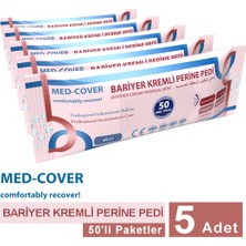 Med-Cover Bariyer Kremli Perine Pedi 50'li - 5 Adet