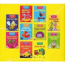 Ema Çocuk Mini Mini Fabllar Dizisi (10 Kitap Takım)Çocuk Öykü Kitapları 3-6 Yaş İçin Eğlenceli