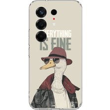TechTree Tecno Camon 50 4g Uyumlu Everything Is Fine Baskılı Silikon Kılıf