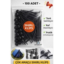 Detay Çok Amaçlı Tamir Klipsi-Dayanıklı Plastik Kablo BAĞI(100 Adet)