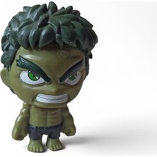 Hureggo Vintage Marvel Avengers Hulk Mini Figür Oyuncak - Chibi Tasarım 6.5 cm