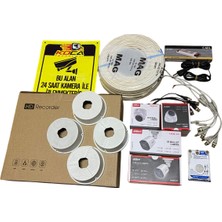 Dahua 4" Lü Ahd-Dvr Güvenlik Kayıt Seti