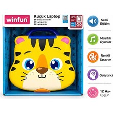 Winfun Ilk Bilgisayarım Eğitici Küçük Laptop Sesli Işıklı Oyuncağım