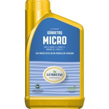 Gübretaş Micro Sıvı Mikro Çiçek Bitki Besin Karışımı 1 Lt Şeffaf Renkli Gübre