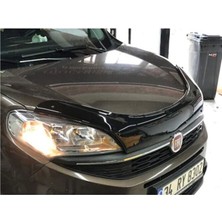 Kaya Oto Aks Itibar Fiat Doblo Kaput Rüzgarlığı Parlak Siyah 2015-2018 Arası 3.2 mm Kalın Plastik