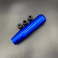 MEGAHAWK Mavi Renk Vites Topuzu 13CM Metal Gövde Premium Ürün