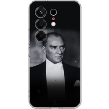 TechTree Tecno Camon 50 4g Uyumlu Zarafet ve Asalet: Atatürk Smokinli Baskılı Silikon Kılıf