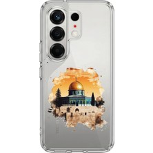 TechTree Tecno Camon 50 4g Uyumlu Mescid-I Aksa Tasarımlı Baskılı Silikon Kılıf