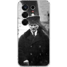 TechTree Tecno Camon 50 4g Uyumlu Mustafa Kemal Atatürk Portre Baskılı Silikon Kılıf