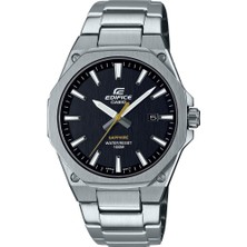 Casio Edifice Erkek Kol Saati Gri Çelik Kordon 10 ATM Suya Dayanıklı Analog Fonksiyon  EFR-S108D-1AVUDF