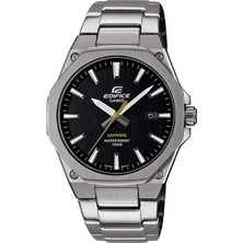 Casio Edifice Erkek Kol Saati Gri Çelik Kordon 10 ATM Suya Dayanıklı Analog Fonksiyon  EFR-S108D-1AVUDF