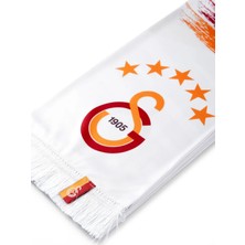 Galatasaray Lisanslı Orijinal Beyaz Atkı