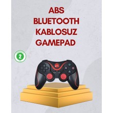 Hace Bazaar Ergonomik Tasarımlı Kablosuz Bluetooth Gamepad Titreşimli