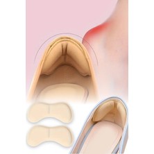 Omilife 1 Çift 5 mm Topuk Vurma Önleyici Ayakkabı Daraltıcı Destek Pedi Kaymaz Konfor Koruyucu