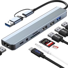 Hace Bazaar Type-C USB 8ın1 3.0 Hub ZR1056