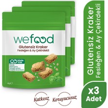 Wefood Fesleğenli Kraker 40 gr 3'lü 8683347033829
