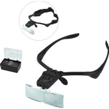 Hace Bazaar Işıklı Gözlük Büyüteç - 5 Farklı Lens 9892B