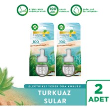 Air Wick Elektrikli Oda Kokusu Yedek Şişe Turkuaz Sular, 2X19 ml