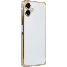 Aydogan's Samsung Galaxy A06 Kılıf Razer Lensli Silikon - Gold