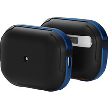 Hace Bazaar Apple Airpods Pro 2 (2.nesil) Mo-A8 Armor Kılıf - Lacivert
