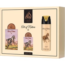 Lattafa Pride Art Of Nature Iı Gift Set Edp 100 ml + Edp 20 ml + Body Spray 200 ml Unisex Parfüm Hediye Seti