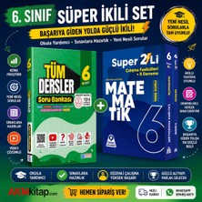 Akm Kitap Evrensel Iletişim 6. Sınıf Tüm Dersler ve Örnek Akademi Süper Ikili Matematik Seti 2 Kitap