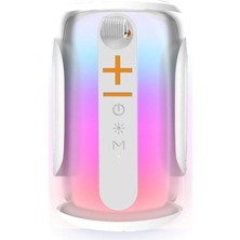 Hace Bazaar Pluse 8 Rgb Kablosuz Hoparlör - Beyaz