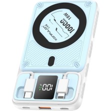 Hace Bazaar M25W 10.000 Mah 20W Pd Magsafe Powerbank - Mavi