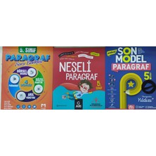 Eser Arı Yayıncılık 5. Sınıf Neşeli Paragraf+Mozai+ Model Paragraf Soru Bankası