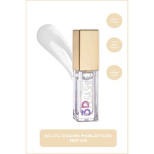 Luord-Store 3D Mega Shine Lipgloss Ruj NO:101 Clear
