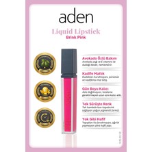 Luord-Store Aden Liquid Lipstick - Likit Ruj 12 Brink Pink(Pembe Gül)